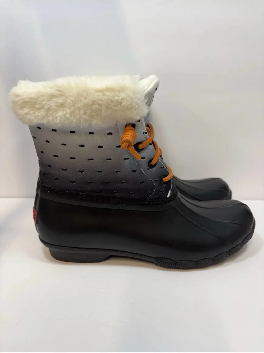 Sperry Women's Saltwater Shibori duck boots
